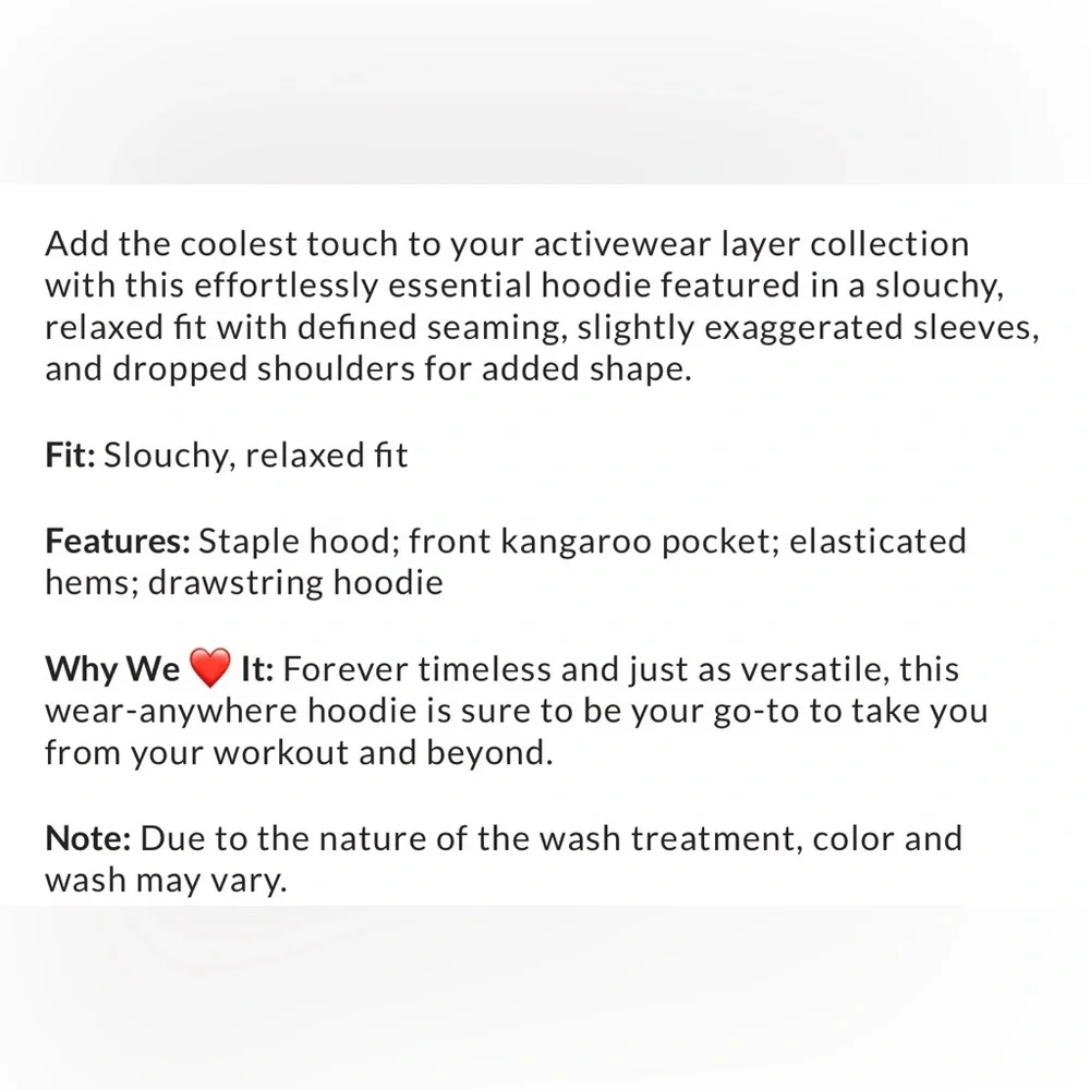 NWT FP Movement Final Call Hoodie - Picture 3 of 3